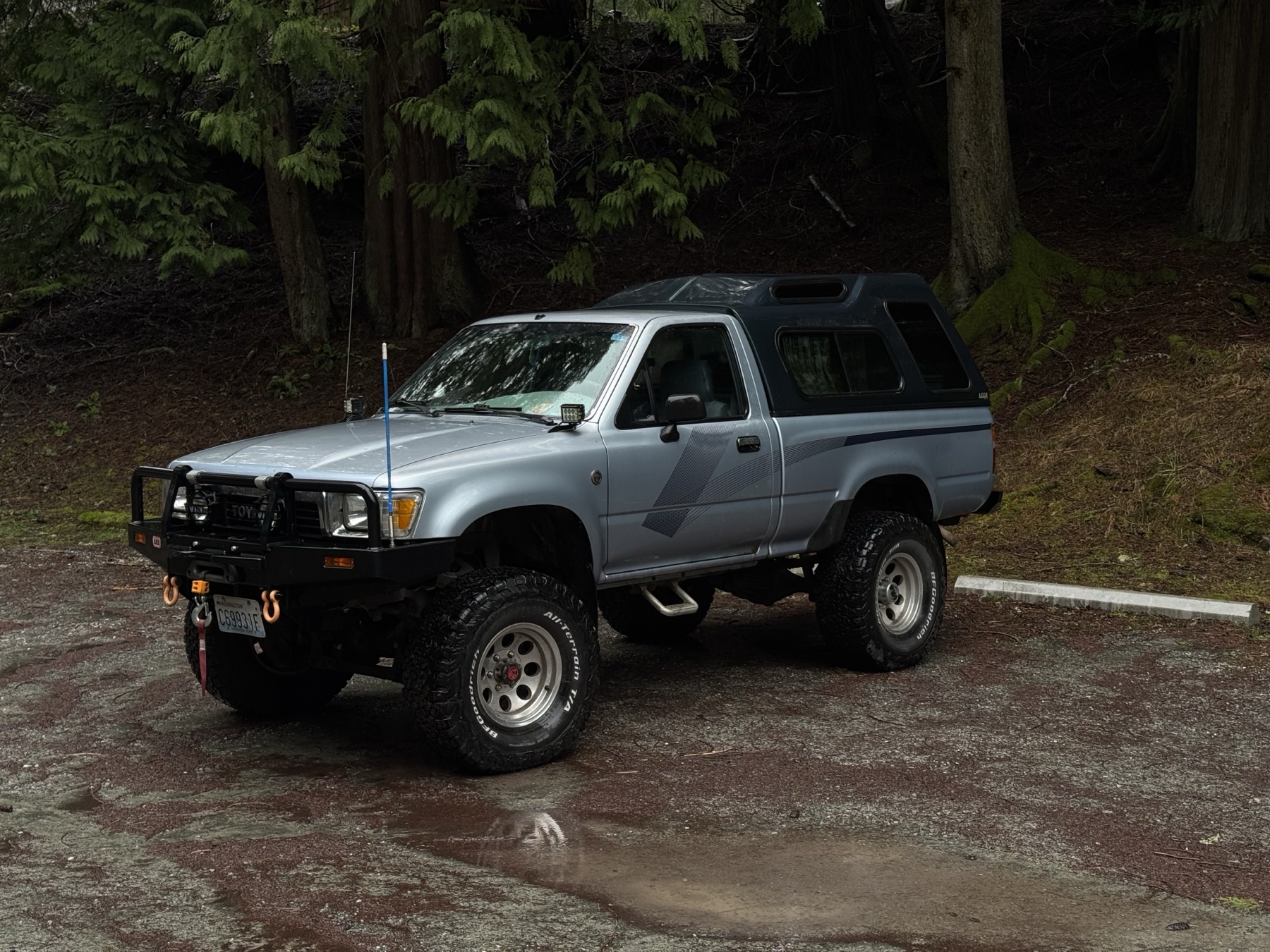 1989 pickup used for exploring
